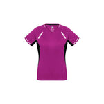 BIZ Ladies Renegade Tee - T701LS-Queensland Workwear Supplies