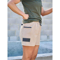 Bisley Women's Flex & Move 4-way Stretch Elastic Waist Shorts - BSHL1331-Queensland Workwear Supplies