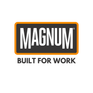 Magnum logo   built for work