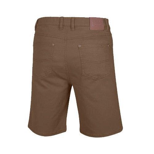 Pilbara (Mens) RMPC033 - Cotton Stretch Jean Shorts (Moss)