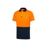 Visitec Airwear Polo Shirt, 2 Tone, Short Sleeve - VPAS-Queensland Workwear Supplies
