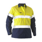 BISLEY WOMENS BW SHIRT LS LW TAPE RECYCLED - BL6996T-Queensland Workwear Supplies