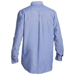 Bisley Mens Chambray Long Sleeve Shirt - B76407