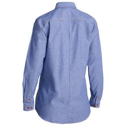 Bisley Womens Chambray Long Sleeve Shirt -B76407L
