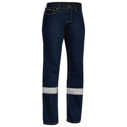 Bisley Womens Taped Stretch Jeans - BPL6712T