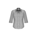 Biz Collection Ladies Euro 3/4 Sleeve Shirt - S812LT-Queensland Workwear Supplies