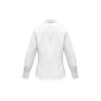 Biz Collection Ladies Luxe Long Sleeve Shirt - S118LL-Queensland Workwear Supplies