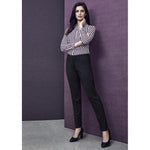 Biz Corporates Womens Slim Leg Pants - 14017-Queensland Workwear Supplies