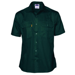 DNC Cotton Short Sleeve Drill Work Shirt - 3201