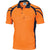 DNC HiVis Cool-Breathe Stripe Panel Short Sleeve Polo - 3979-Queensland Workwear Supplies