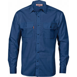 DNC Polyester Cotton Long Sleeve Work Shirt - 3212