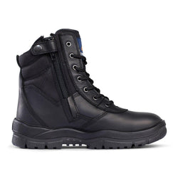 Mongrel Black Non-Safety High Leg ZipSider Boot - 951020