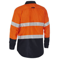 BISLEY MENS BW SHIRT FR APEX 160 TAPE - BS8338T-Queensland Workwear Supplies