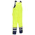 BISLEY Taped Hi Vis Freezer Bib & Brace Coverall - BAB6452T-Queensland Workwear Supplies