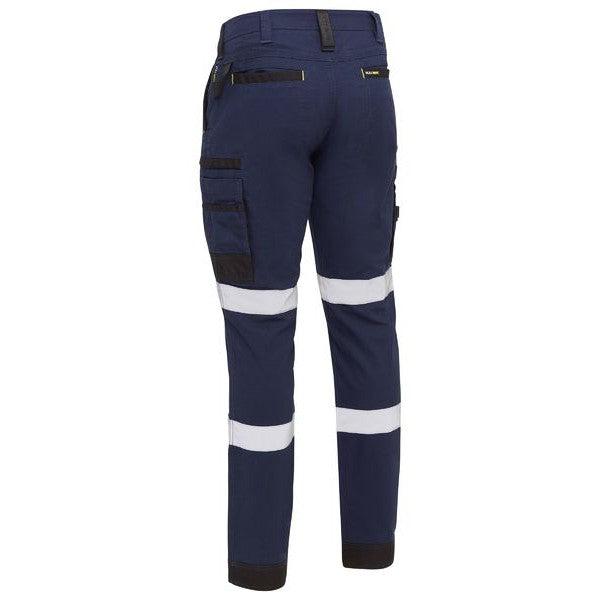 BISLEY UNI BW PNT FLX & MOVE CARGO TAPED PANTS - BPC6331T-Queensland Workwear Supplies