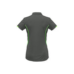 BIZ Ladies Razor Polo Short Sleeve - P405LS-Queensland Workwear Supplies