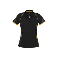 BIZ Ladies Razor Polo Short Sleeve - P405LS-Queensland Workwear Supplies
