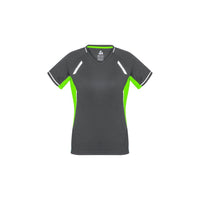BIZ Ladies Renegade Tee - T701LS-Queensland Workwear Supplies