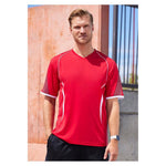 BIZ Mens Razor Tee - T406MS-Queensland Workwear Supplies