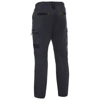 Bisley Flx & Move Stretch Canvas Elastic Waist Cargo Pants - BPC6338-Queensland Workwear Supplies