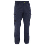 Bisley Flx & Move Stretch Canvas Elastic Waist Cargo Pants - BPC6338-Queensland Workwear Supplies