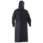 Bisley Unisex Long Rain Coat - BJ6962-Queensland Workwear Supplies
