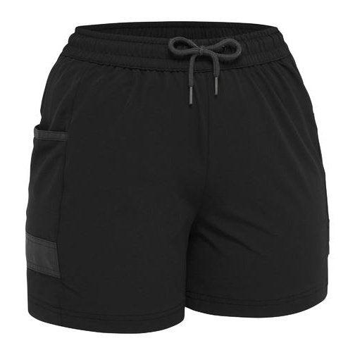 Bisley Women's Flex & Move 4-way Stretch Elastic Waist Shorts - BSHL1331-Queensland Workwear Supplies