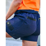 Bisley Women's Flex & Move 4-way Stretch Elastic Waist Shorts - BSHL1331-Queensland Workwear Supplies