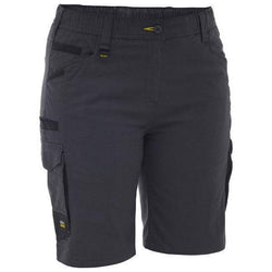 Bisley Women's Flx & Move Elastic Waist Cargo Short - BSHL1338
