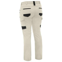 Bisley Womens Flx & Move Stretch Canvas Elastic Waist Cargo Pants - BPCL6338-Queensland Workwear Supplies
