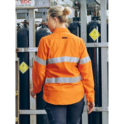 Bisley Womens Shirt Fire Retardant (FR) Apex 160 Tape - BL8339T