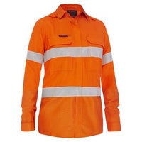 Bisley Womens Shirt Fire Retardant (FR) Apex 160 Tape - BL8339T-Queensland Workwear Supplies