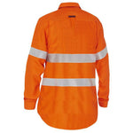 Bisley Womens Shirt Fire Retardant (FR) Apex 160 Tape - BL8339T-Queensland Workwear Supplies