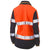 Bisley Womens Taped HiVis 2 Tone V-Neck Long Sleeve Polo - BKL6225T-Queensland Workwear Supplies