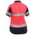 Bisley Womens Taped HiVis 2Tone V-Neck Short Sleeve Polo - BKL1225T-Queensland Workwear Supplies