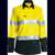 Bisley Womens Taped HiVis Cool Lightweight Long Sleeve Drill Shirt - BL6896-Queensland Workwear Supplies