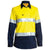 Bisley Womens Taped HiVis Cool Lightweight Long Sleeve Drill Shirt - BL6896-Queensland Workwear Supplies