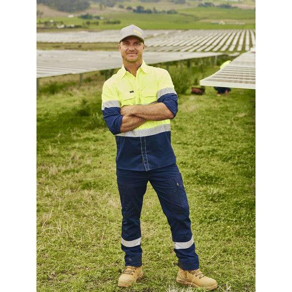 Bisley X Airflow Taped Stretch Ripstop Vented Cargo Pants - BPC6150T-Queensland Workwear Supplies