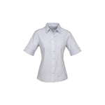 Biz Collection Ladies Ambassador Short Sleeve Shirt - S29522-Queensland Workwear Supplies