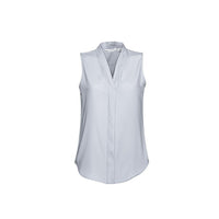 Biz Collection Ladies Madison Sleeveless Blouse - S627LN-Queensland Workwear Supplies