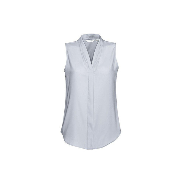 Biz Collection Ladies Madison Sleeveless Blouse - S627LN-Queensland Workwear Supplies