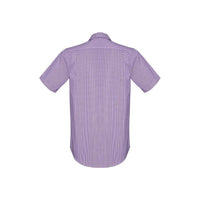 Biz Corporates Mens Newport Short Sleeve Shirt - 42522-Queensland Workwear Supplies
