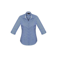 Biz Corporates Womens Newport 3/4 Sleeve Shirt - 42511-Queensland Workwear Supplies