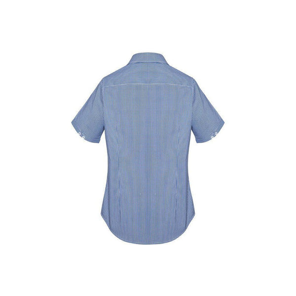 Biz Corporates Womens Newport Short Sleeve Shirt - 42512-Queensland Workwear Supplies