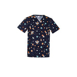 BizCare Mens Space Party Scrub Top - CST148MS-Queensland Workwear Supplies