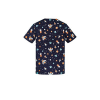 BizCare Mens Space Party Scrub Top - CST148MS-Queensland Workwear Supplies