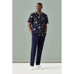 BizCare Mens Space Party Scrub Top - CST148MS-Queensland Workwear Supplies