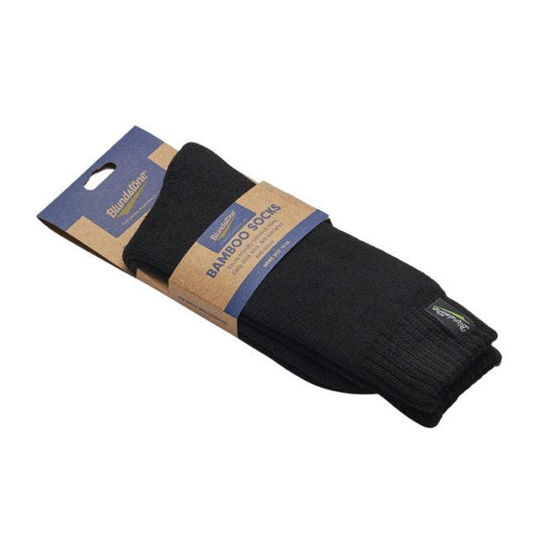 Blundstone Bamboo Socks, Extra Thick, Black - Sockbam-Queensland Workwear Supplies