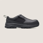 Blundstone Black water resistant leather slip-on safety shoe - 886-Queensland Workwear Supplies