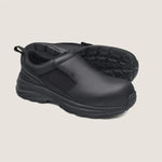 Blundstone Black water resistant leather slip-on safety shoe - 886-Queensland Workwear Supplies